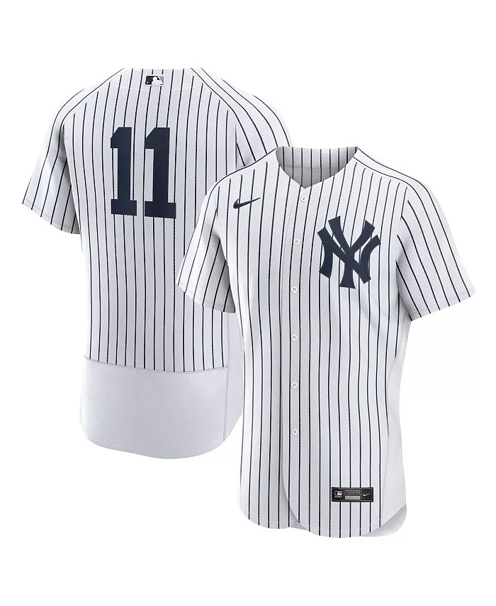 Men's New York Yankees #11 Anthony Volpe White Flex Base Stitched Baseball Jersey Men's New York Yankees #11 Anthony Volpe White Flex Base Stitched Baseball Jersey